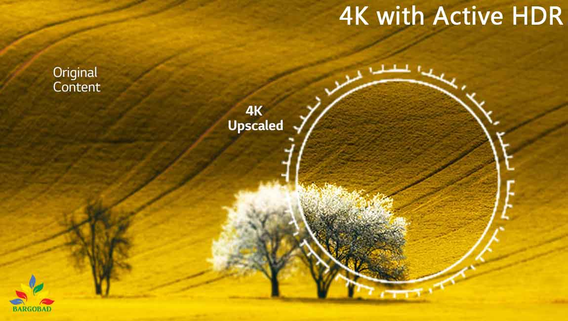 کیفیت تصویر فورکی و Active HDR