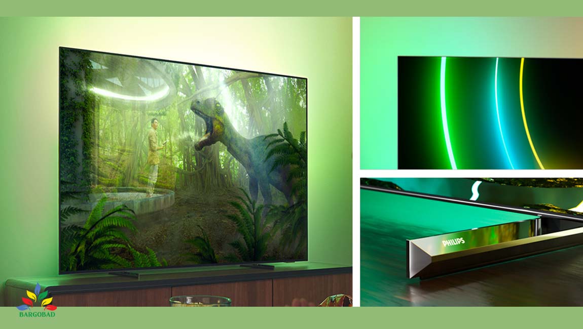 دیزاین و طراحی تلویزیون فیلیپس OLED706