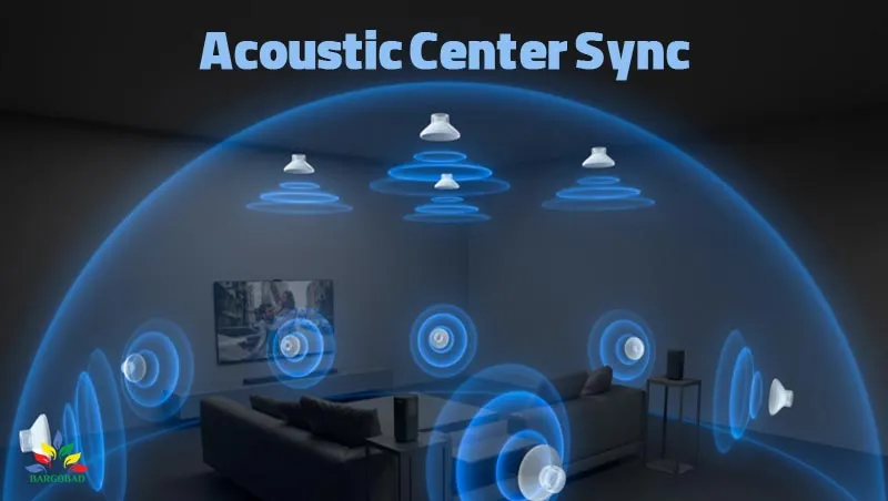 تجربه شنیداری بالاتر با Acoustic Center Sync در تلویزیون سونی 