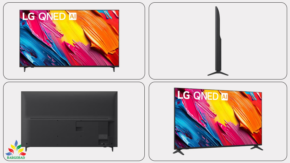 تلویزیون ال جی 55QNED70A از زوایای مختلف