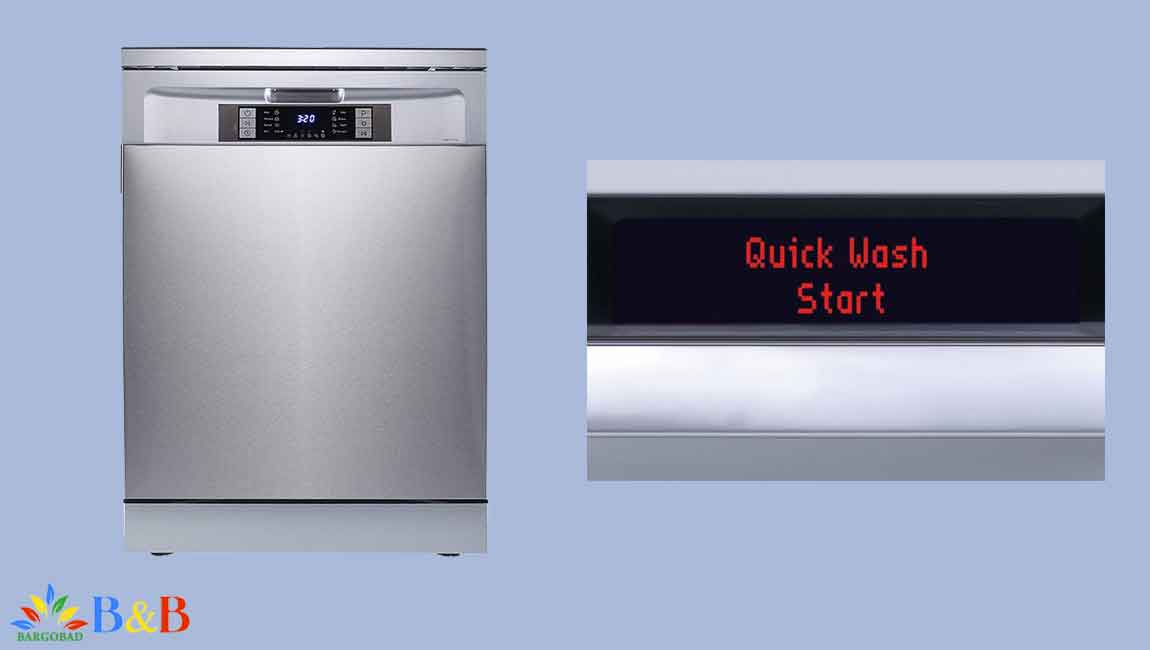 شستشوی سریع در ماشین ظرفشویی دوو 1412