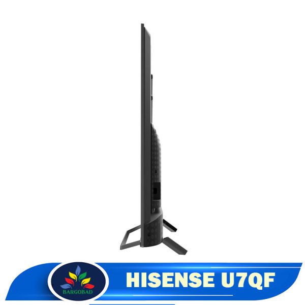 ضخامت تلویزیون هایسنس U7QF مدل 2020