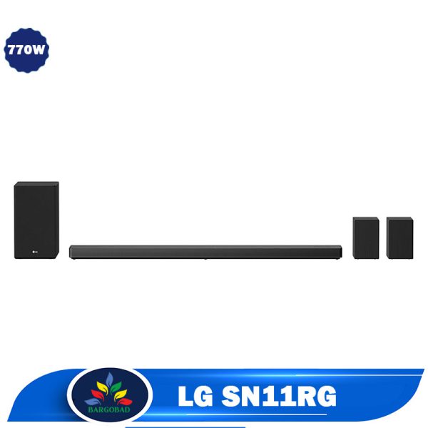 سیستم صوتی ساندبار ال جی SN11RG توان 770 وات مدل 2020