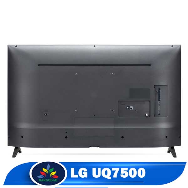 نمای پشت تلویزیون UQ7500 ال جی