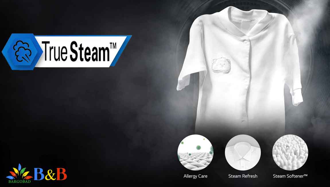 فناوری True Stream در لباسشویی ال جی J9