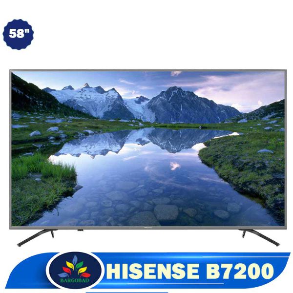 تلویزیون 58 اینچ هایسنس B7200 فورکی 58B7200 مدل 2019