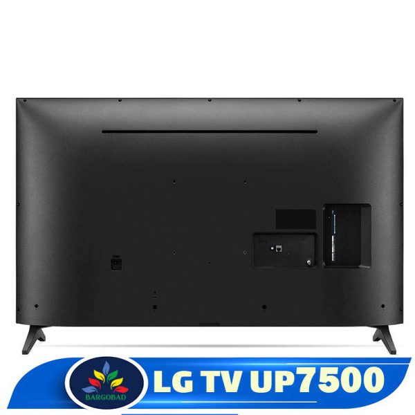 پشت تلویزیون ال جی UP7500