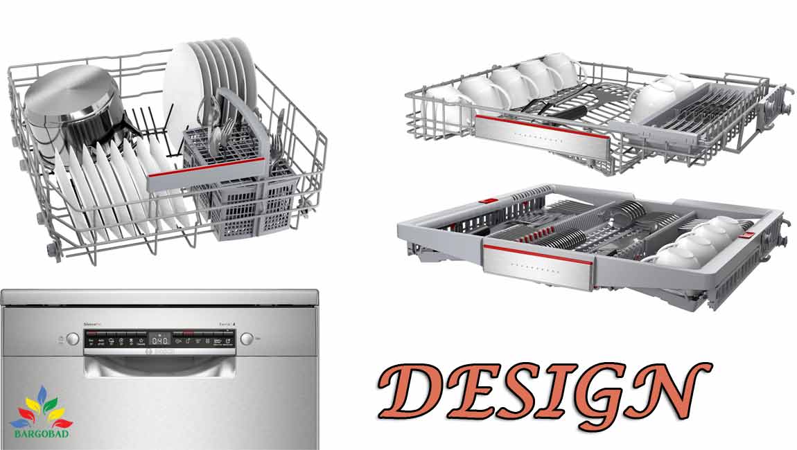 طراحی ماشین ظرفشویی بوش 4HBI56E