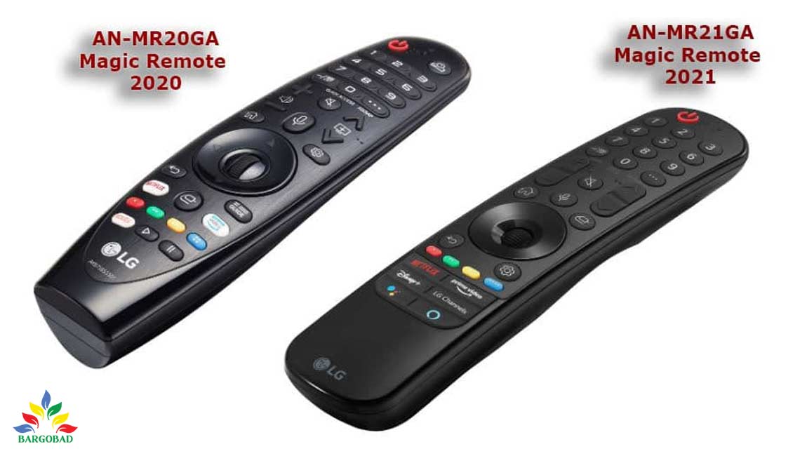 تفاوت ریموت کنترل تلویزیون نانوسل سال 2021 و 2020