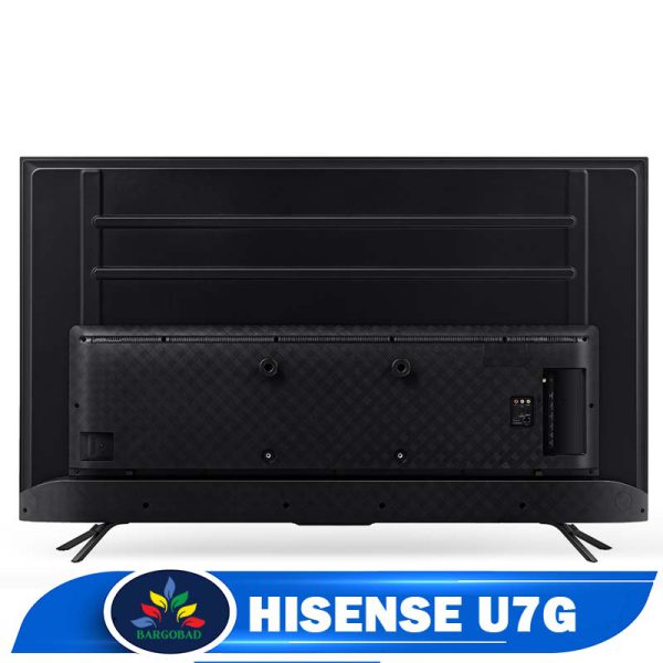 نمای پشت تلویزیون هایسنس U7G