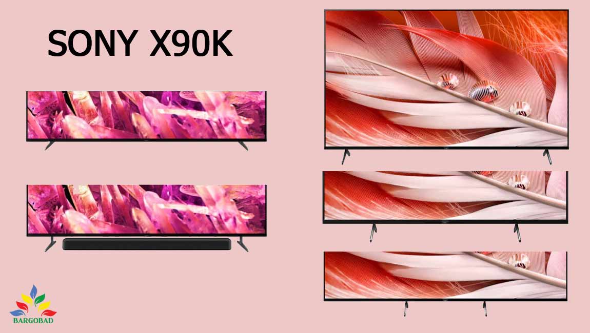 مقایسه تلویزیون سونی X90K و X90J