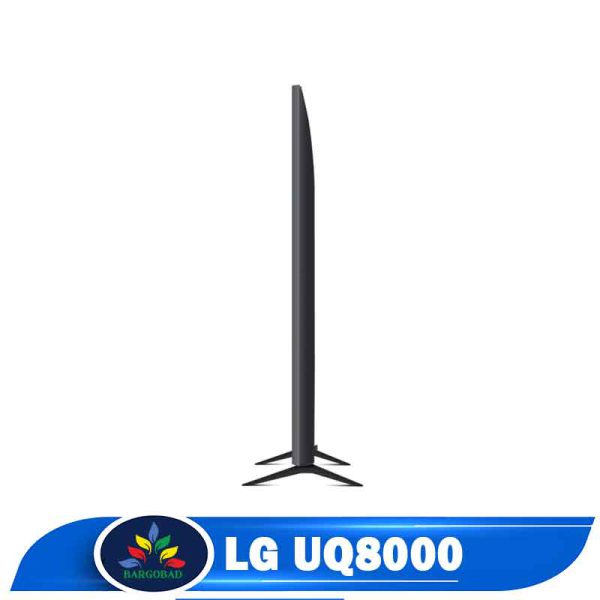 ضخامت تلویزیون ال جی UQ8000