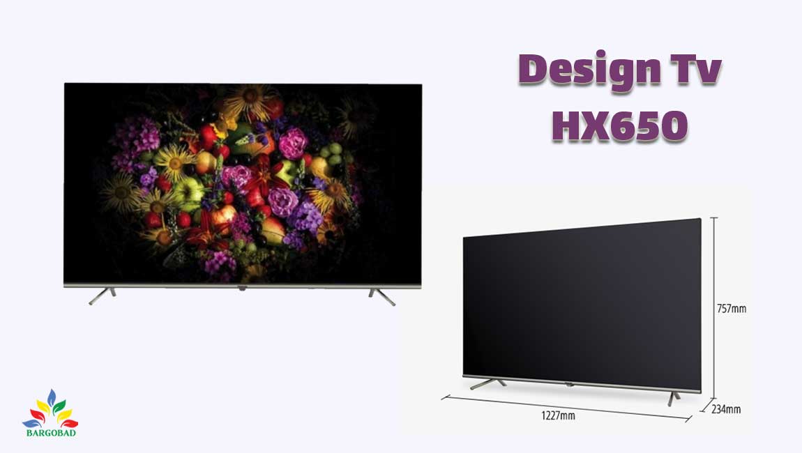 طراحی بدون حاشیه تلویزیون HX650 پانانسونیک