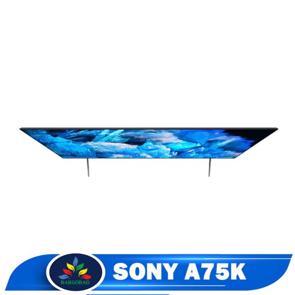 نمای بالای تلویزیون اولد سونی A75K