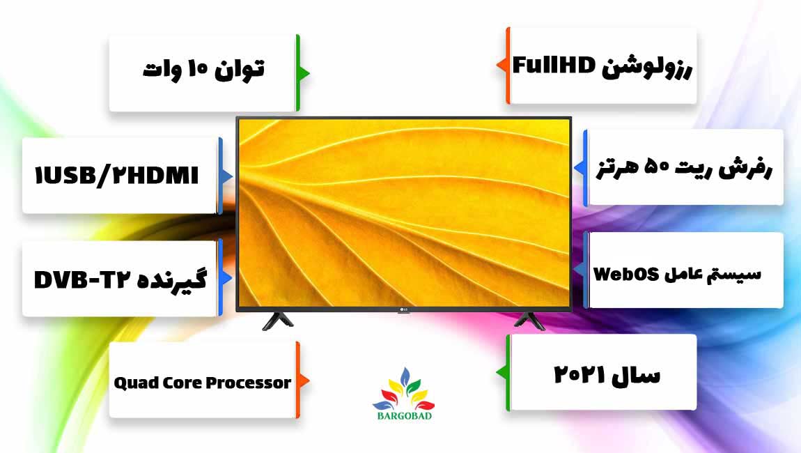 جمع بندی و مشخصات تلویزیون ال جی LP5000