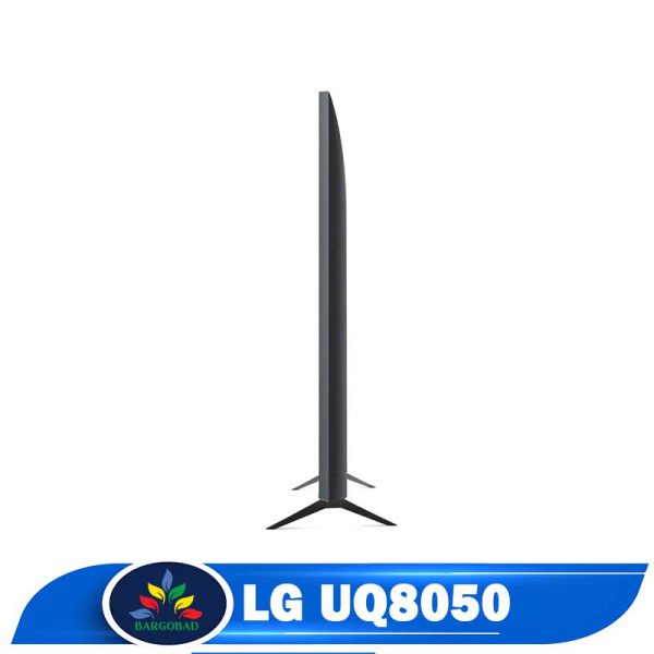 ضخامت تلویزیون ال جی UQ8050