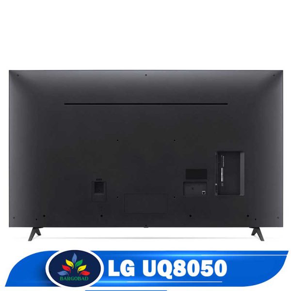 نمای پشت تلویزیون ال جی UQ8050