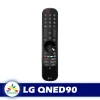 تصویر ریموت کنترل تلویزیون ال جی QNED90